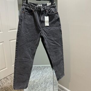 Zara classic mom fit jean